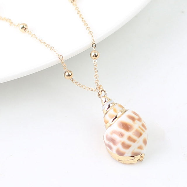 Boho Conch Shell Necklace