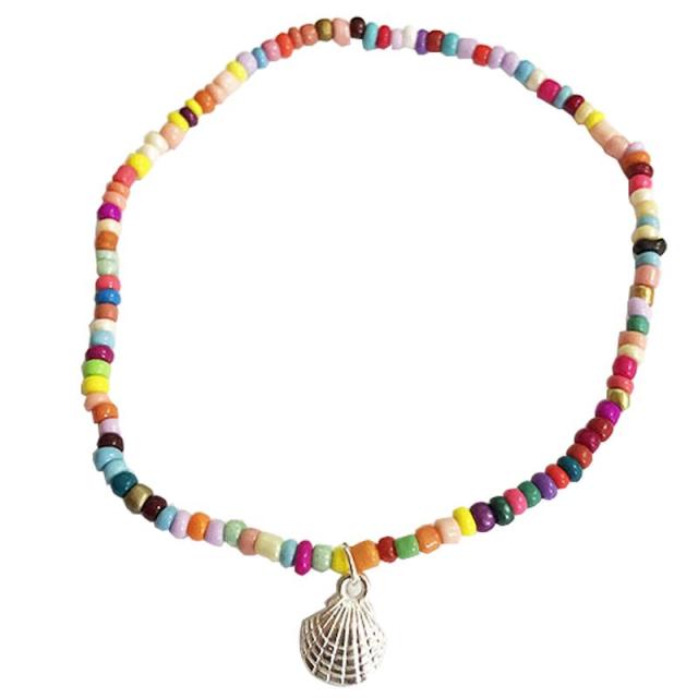 Bohemian Scallop Shell Anklet