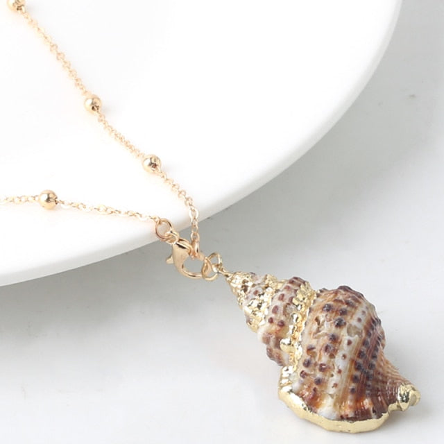 Boho Conch Shell Necklace
