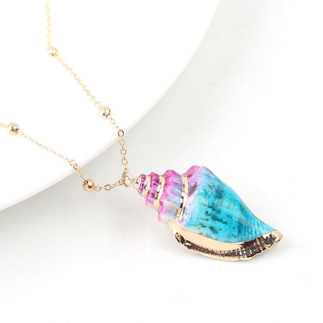 Boho Conch Shell Necklace