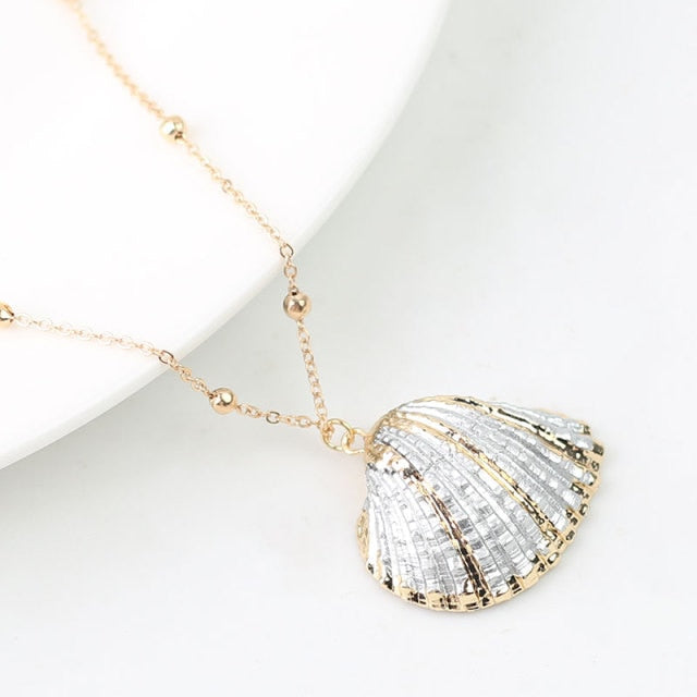 Boho Conch Shell Necklace