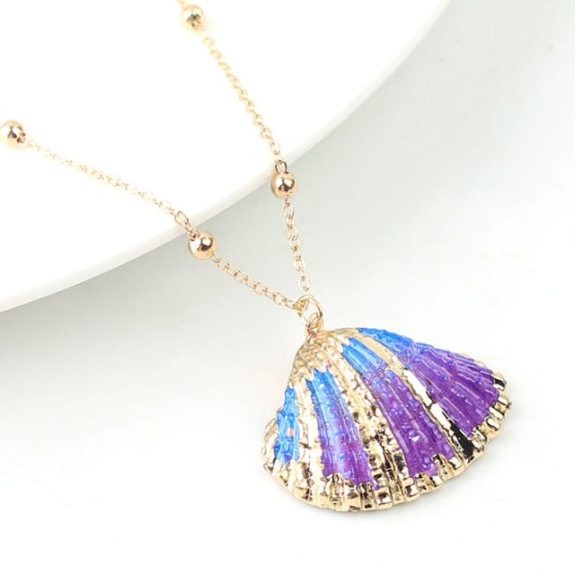 Boho Conch Shell Necklace