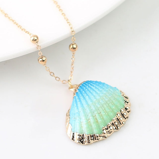 Boho Conch Shell Necklace