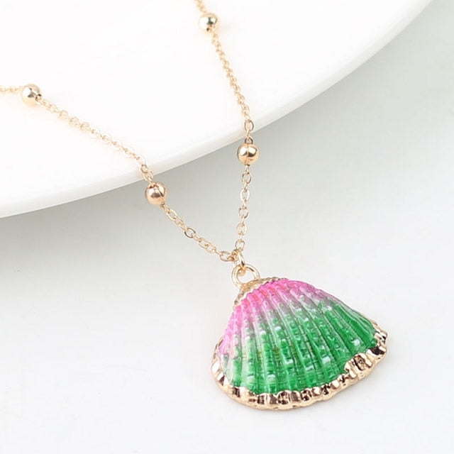 Boho Conch Shell Necklace