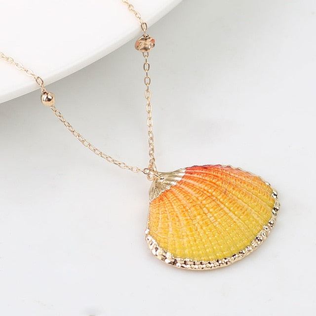 Boho Conch Shell Necklace