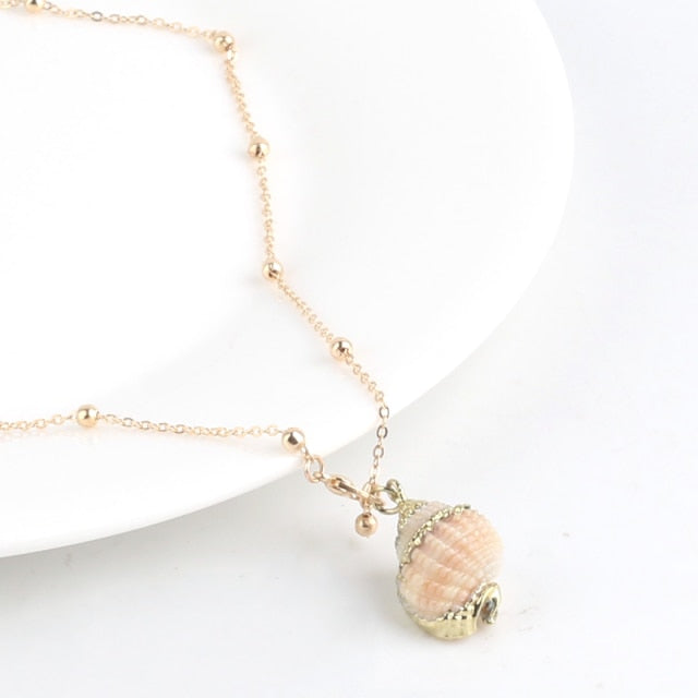 Boho Conch Shell Necklace