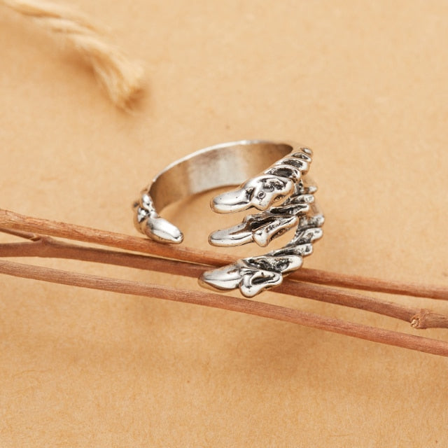 New Fashion Silver Butterfly Ring