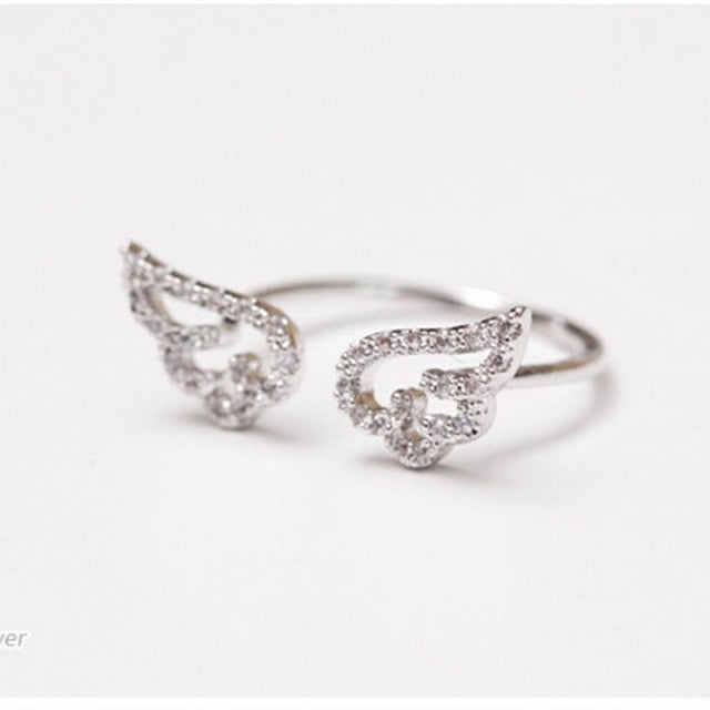 New Fashion Silver Butterfly Ring