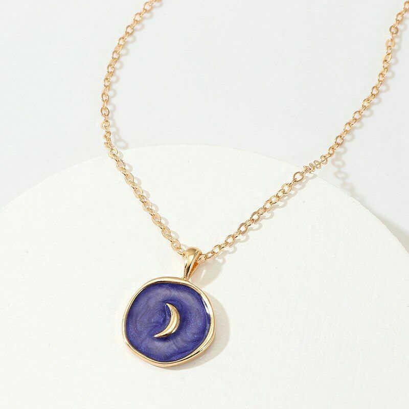 Celestial Enamel Necklace